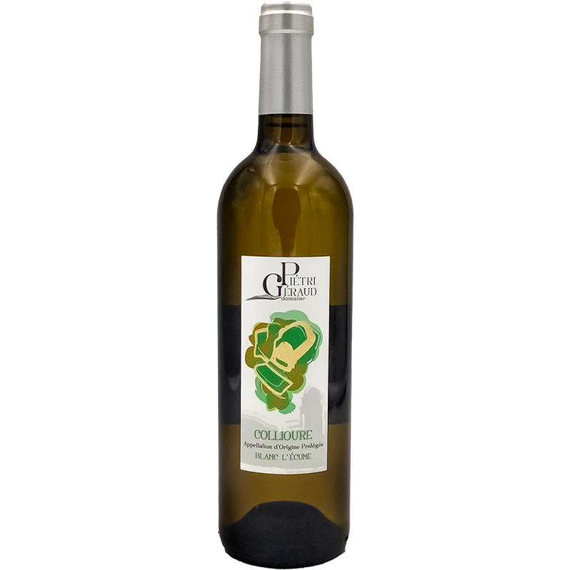 Domaine Pietri-Géraud - L'Ecume - Collioure - Blanc - 2025 - 75cl Domaine Pietri-Géraud - L'Ecume - Collioure - Blanc - 2025 - 75cl