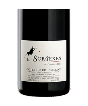 Vin Rouge Clos des Fées - Les Sorcières - Côtes du Roussillon - Rouge - 2022 - 75cl