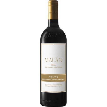 Bodegas Benjamin de Rothschild & Vega Sicilia - Macán - Rouge - 2019 - 75cl