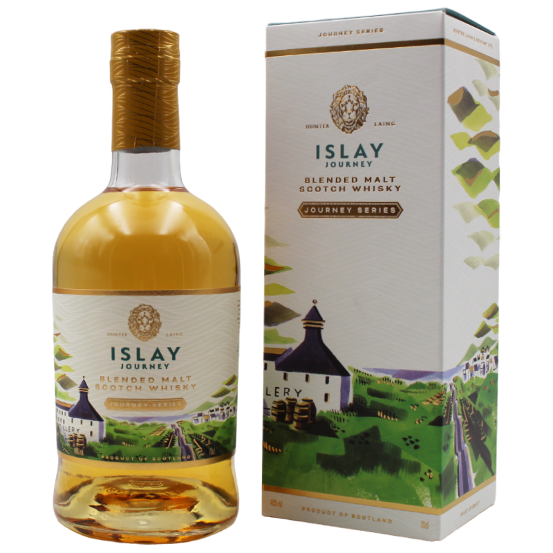 Hunter Laing - Islay Journey - Blended Malt Scotch Whisky - 70cl