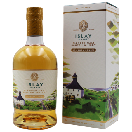 Hunter Laing - Islay Journey - Blended Malt Scotch Whisky - 70cl - étui