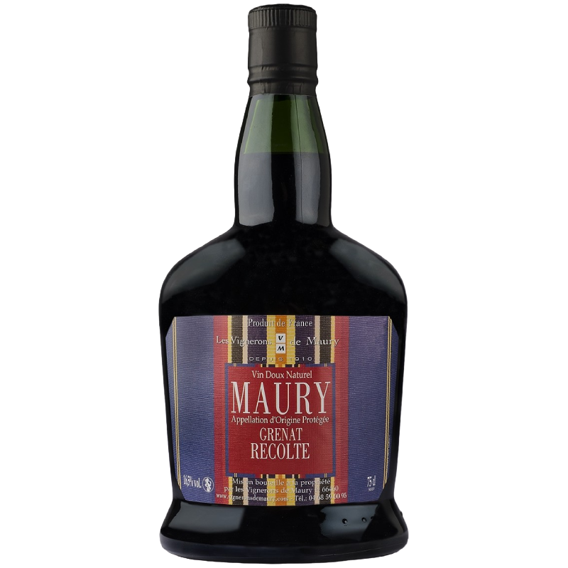 Les Vignerons de Maury - Grenat Récolte - Maury - Rouge - 2023 - 75cl