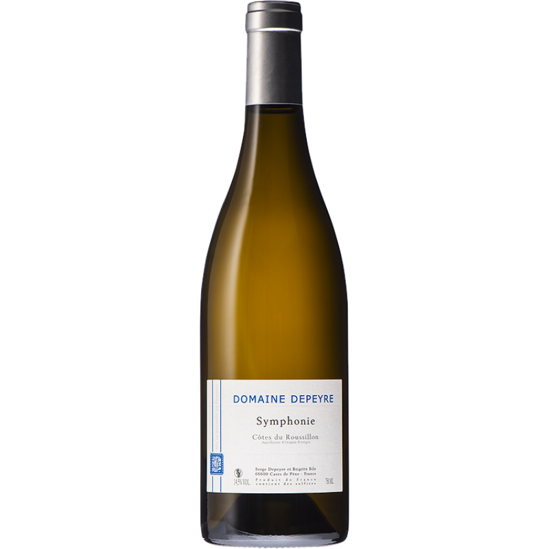 Domaine Depeyre - Symphonie - Côtes du Roussillon - Blanc - 2025 - 75cl Domaine Depeyre - Symphonie - Côtes du Roussillon - Blanc - 2025 - 75cl