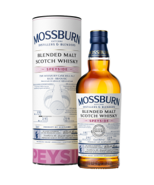 Mossburn Speyside - Blended Malt Scotch Whisky - 70cl - étui