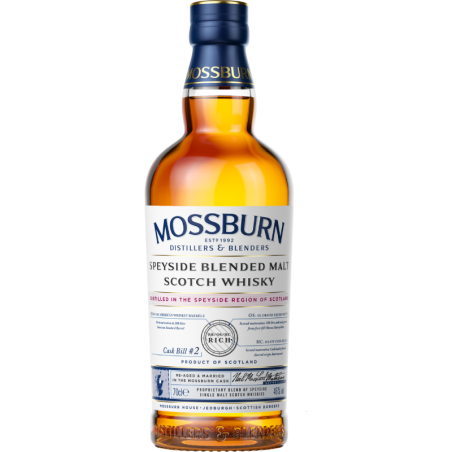 Mossburn Speyside - Blended Malt Scotch Whisky - 70cl