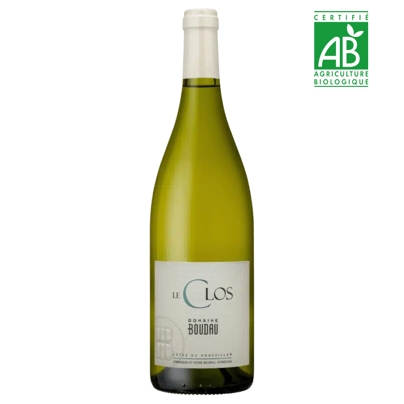 Domaine Boudau - Le Clos Blanc - Côtes-du-Roussillon - 2024 - 75cl