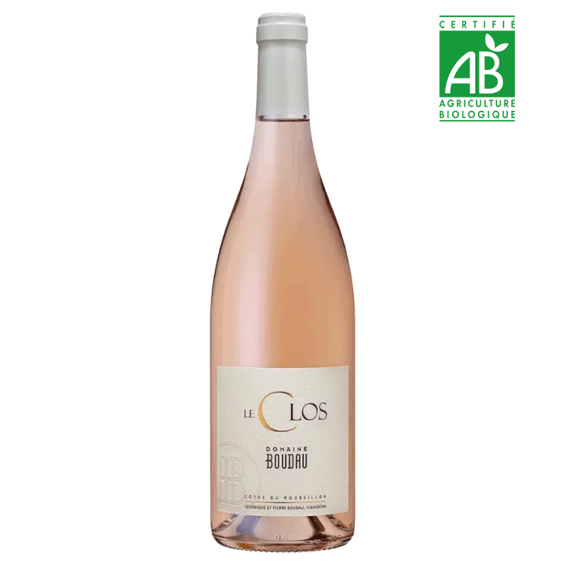 Domaine Boudau - Le Clos Rosé - Côtes-du-Roussillon - 2024 - 75cl