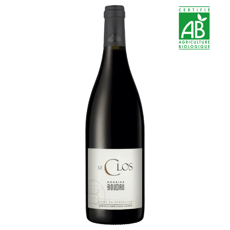 Domaine Boudau - Le Clos Rouge - Côtes-du-Roussillon - 2024 - 75cl