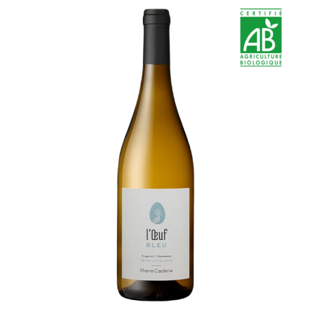 Domaine Rière Cadène - L'Œuf Bleu - Côtes Catalanes - Blanc - 2025 - 75cl