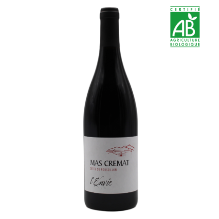 Mas Cremat - L'Envie - Côtes du Roussillon - Rouge - 2023 - 75cl