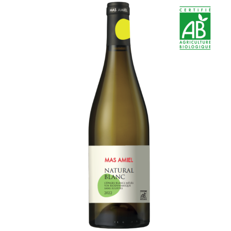 Mas Amiel - Natural Blanc - Côtes-du-Roussillon - 2024 - 75cl