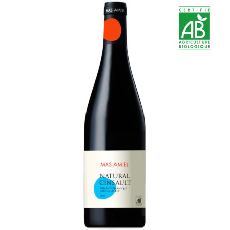 Mas Amiel - Natural Cinsault - Côtes Catalanes - Rouge - 2023 - 75cl
