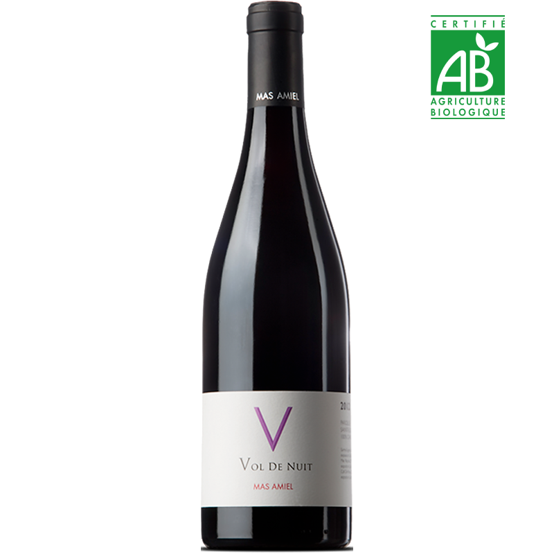 Mas Amiel - Vol de Nuit - Côtes Catalanes - Rouge - 2024 - 75cl Mas Amiel - Vol de Nuit - Côtes Catalanes - Rouge - 2024 - 75cl