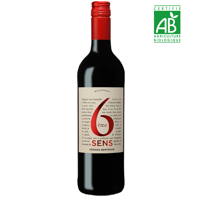 Gérard Bertrand - 6ème Sens - Pays d'Oc - Rouge - 2024 - 75cl