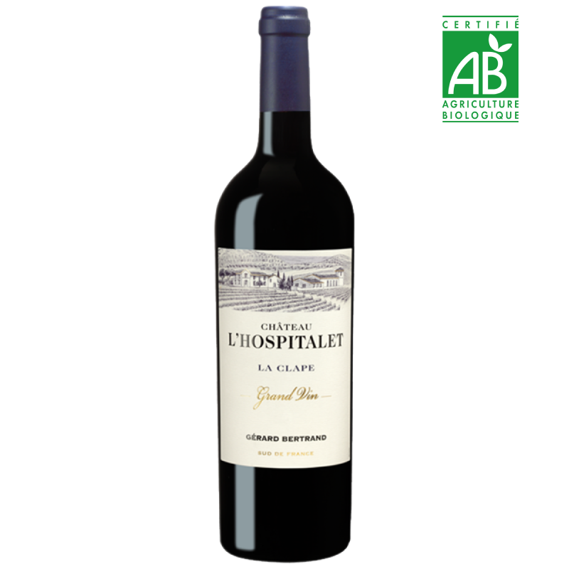 Gérard Bertrand - Château L'Hospitalet - La Clape Grand Vin - Rouge - 2017 - 75cl Gérard Bertrand - Château L'Hospitalet - La Clape Grand Vin - Rouge - 2017 - 75cl