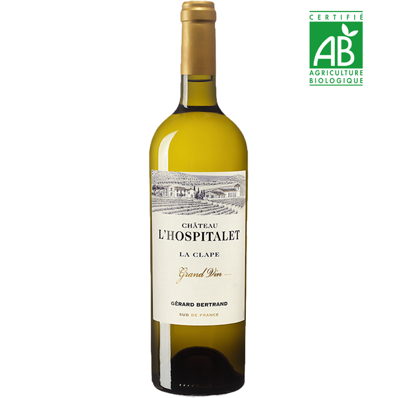 Gérard Bertrand - Château L'Hospitalet - La Clape Grand Vin - Blanc - 2024 - 75cl Gérard Bertrand - Château L'Hospitalet - La Clape Grand Vin - Blanc - 2024 - 75cl