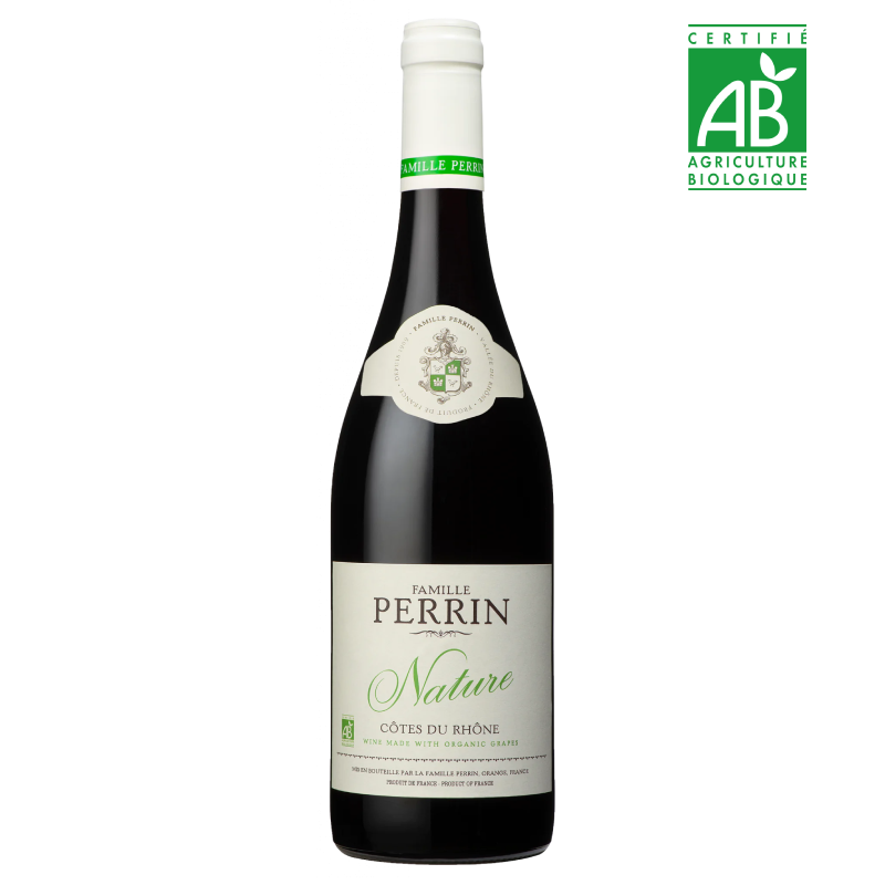 Famille Perrin - Nature - Côtes du Rhône - Rouge - 2020 - 75cl
