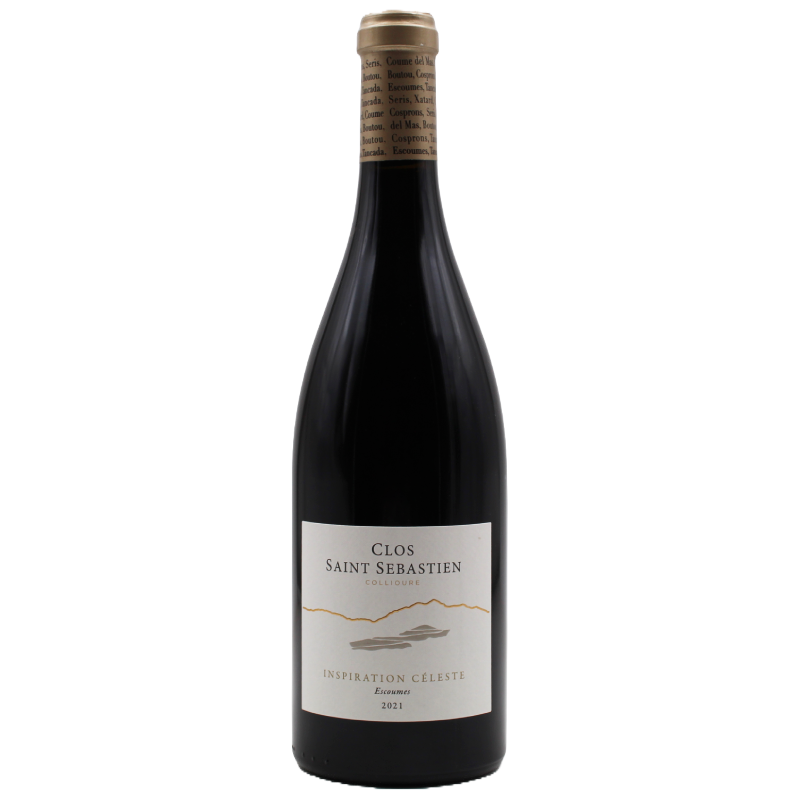 Clos Saint Sébastien - Inspiration Céleste - Collioure - Rouge - 2022 - 75cl Clos Saint Sébastien - Inspiration Céleste - Collioure - Rouge - 2022 - 75cl