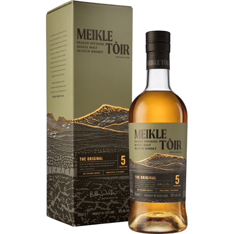 Whisky Meikle Tòir - The Original 5 ans - 70cl