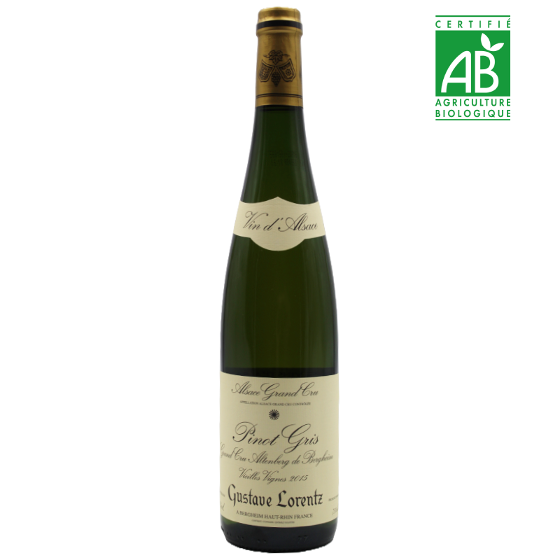 Gustave Lorentz - Pinot Gris Grand Cru Altenberg de Bergheim Vieilles Vignes - Blanc - 2015 - 75cl