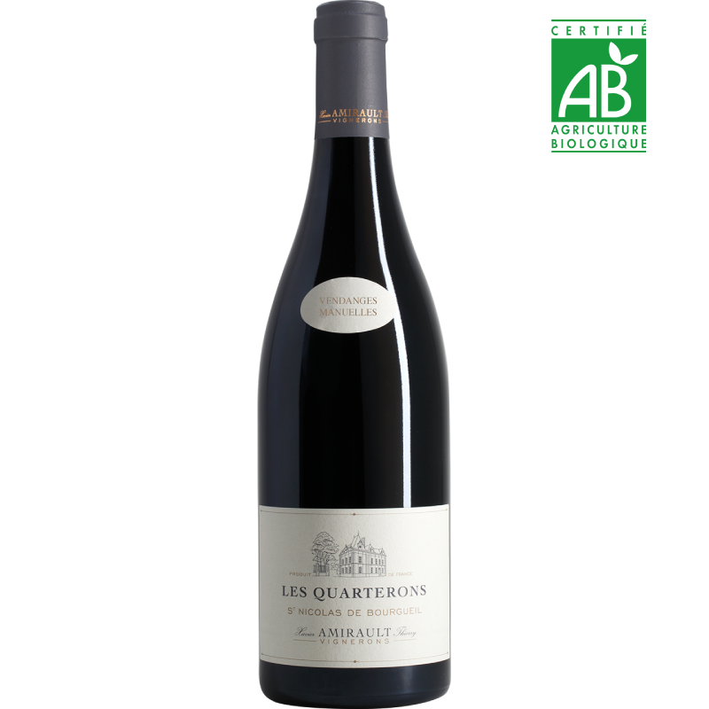 Domaine Amirault - Les Quarterons - Saint-Nicolas-de-Bourgueil - Rouge - 2023 - 75cl