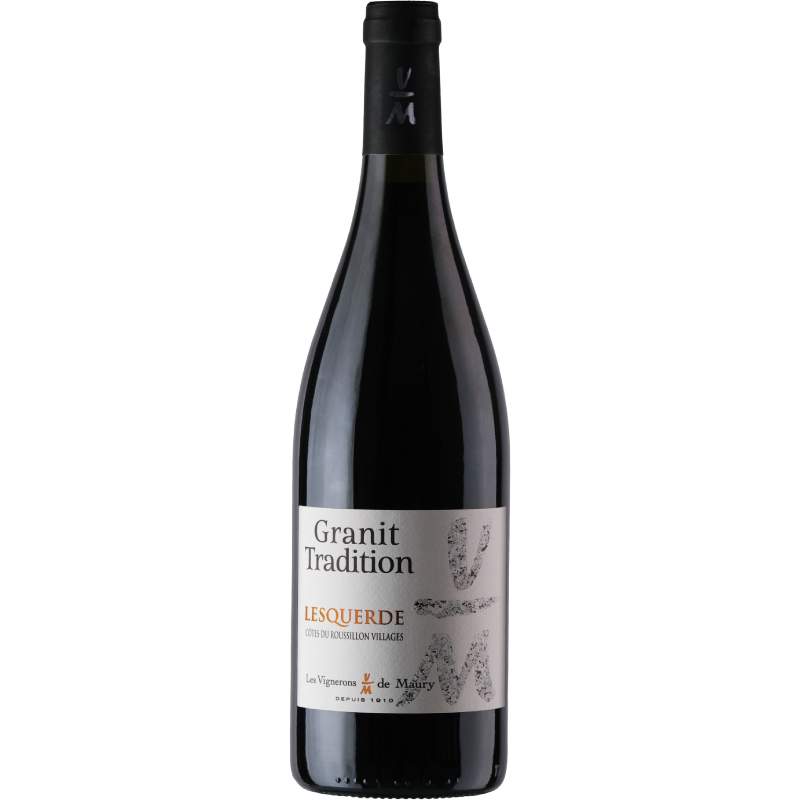 Les Vignerons de Maury - Granit Tradition Lesquerde - Côtes du Roussillon Villages - Rouge - 2024 - 75cl