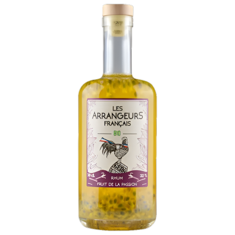 Les Arrangeurs Français - Rhum Arrangé Fruit de la Passion - 70cl