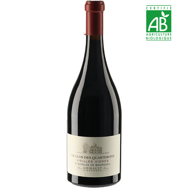 Domaine Amirault - Clos des Quarterons - Les Vieilles Vignes - Saint-Nicolas-de-Bourgueil - Rouge - 2022 - 75cl