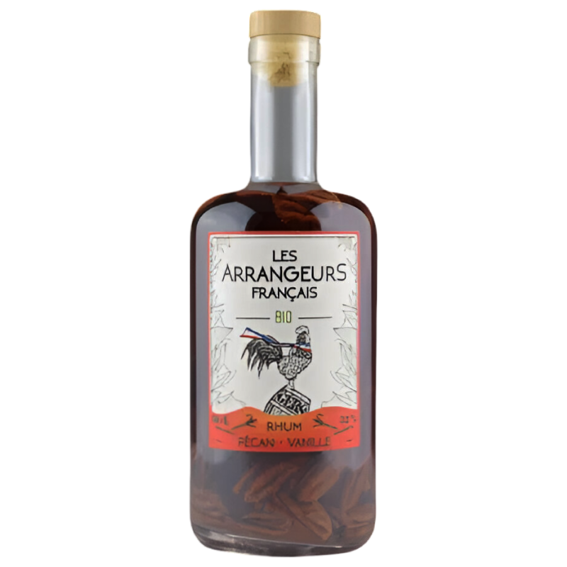 Les Arrangeurs Français - Rhum Arrangé Noix de Pécan & Vanille - 70cl