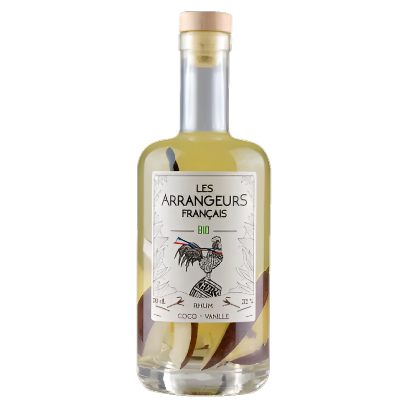 Les Arrangeurs Français - Rhum Arrangé Coco & Vanille - 70cl