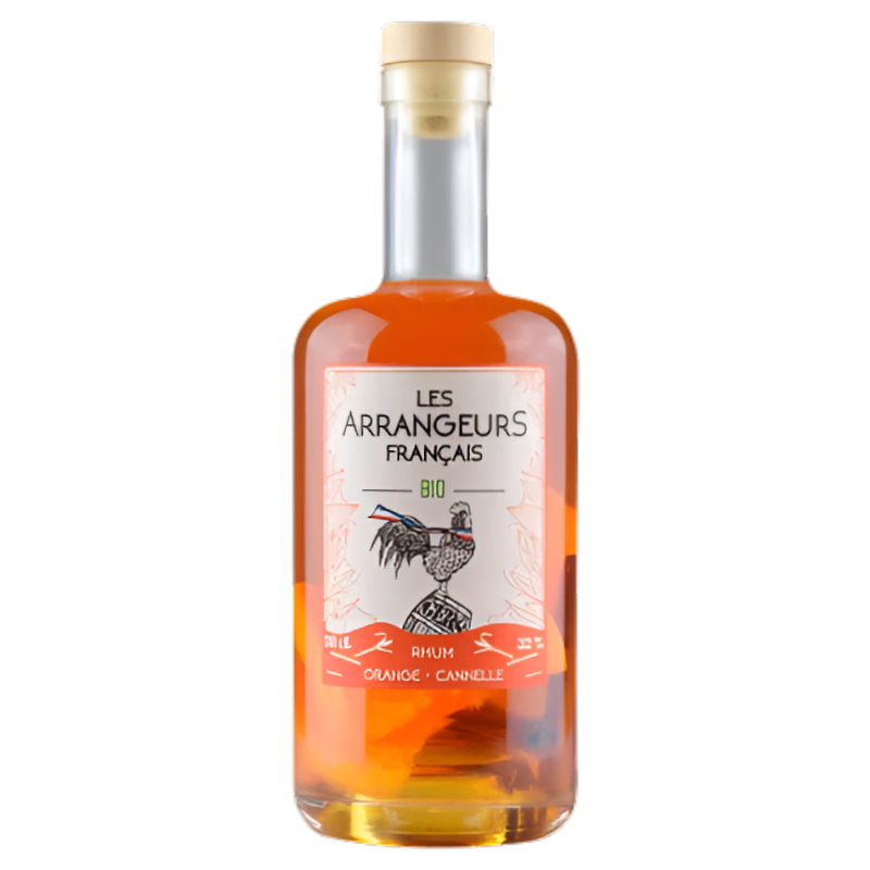 Les Arrangeurs Français - Rhum Arrangé Orange & Cannelle - 70cl