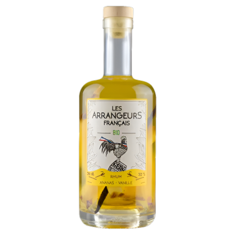 Les Arrangeurs Français - Rhum Arrangé Ananas & Vanille - 70cl