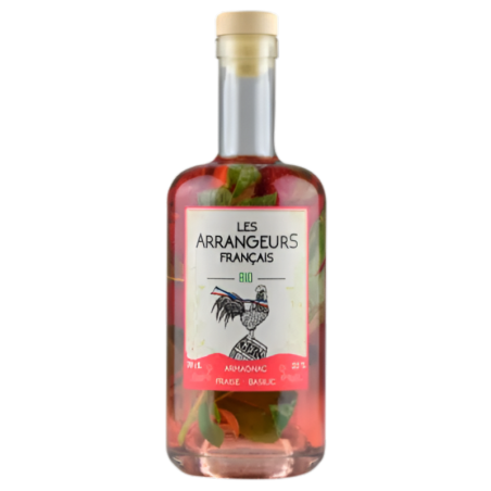 Les Arrangeurs Français - Armagnac Fraise & Basilic - 70cl