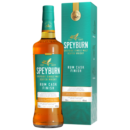 Speyburn - Single Malt Scotch Whisky - Rum Cask Finish - 70cl