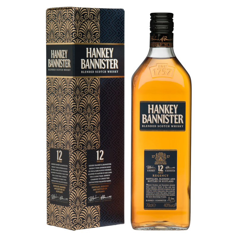 Hankey Bannister 12 ans - Blended Scotch Whisky - 70cl
