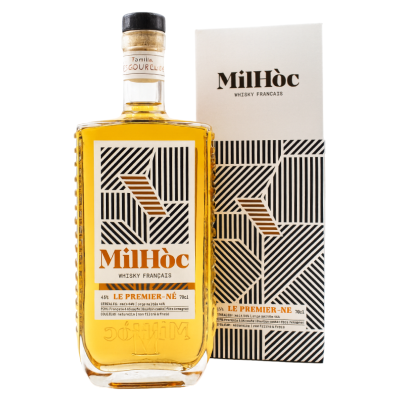 Milhòc - Le Premier-Né - Whisky Français - 70cl