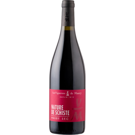 Les Vignerons de Maury - Nature de Schiste - Maury Sec - Rouge - 2024 - 75cl