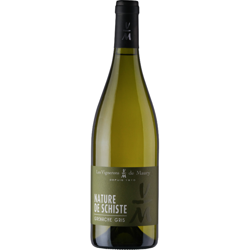 Les Vignerons de Maury - Nature de Schiste Grenache Gris - Côtes Catalanes - Blanc - 2024 - 75cl