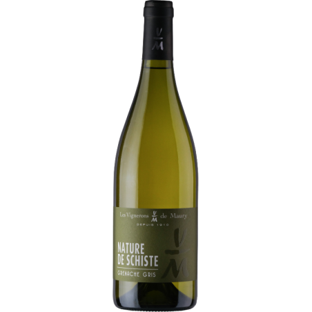 Les Vignerons de Maury - Nature de Schiste Grenache Gris - Côtes Catalanes - Blanc - 2025 - 75cl