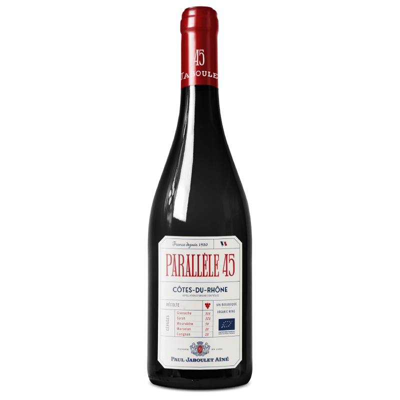 Paul Jaboulet Aîné - Parallèle 45 - Côtes-du-Rhône - Rouge - 2024 - 75cl Paul Jaboulet Aîné - Parallèle 45 - Côtes-du-Rhône - Rouge - 2024 - 75cl