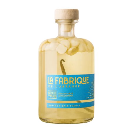 Rhum Arrangé - Boule de Neige - Noix de Coco & Macadamia - 70cl