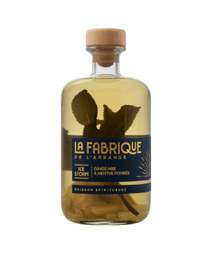 Rhum Arrangé - Ice Storm- Gingembre & Menthe poivrée - 70cl