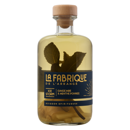 Rhum Arrangé - Ice Storm- Gingembre & Menthe poivrée - 70cl
