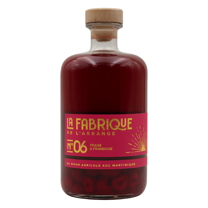 Rhum Arrangé - N°06 Fraise & Framboise - 70cl