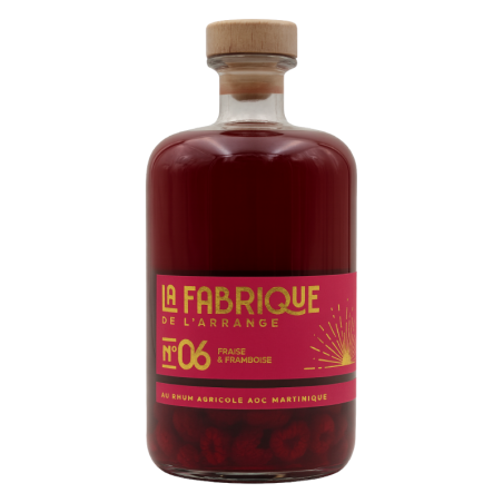 Rhum Arrangé - N°06 Fraise & Framboise - 70cl