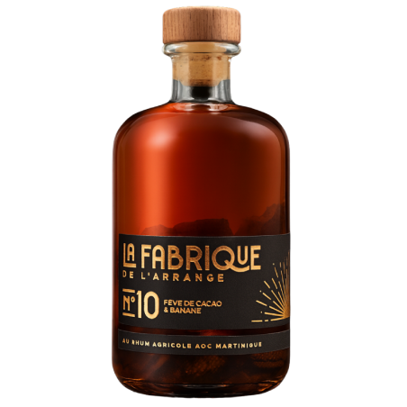 Rhum Arrangé - N°10 Fève de Cacao & Banane - 70cl