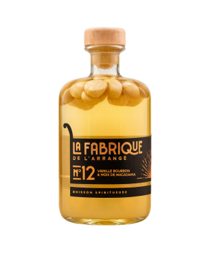 Rhum Arrangé - N°12 Vanille Bourbon & Noisette de Macadamia - 70cl