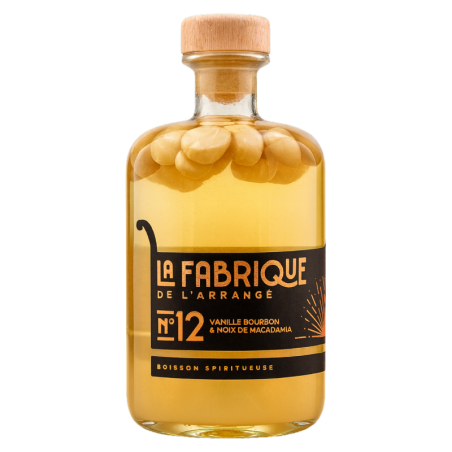 Rhum Arrangé - N°12 Vanille Bourbon & Noisette de Macadamia - 70cl