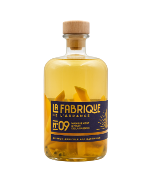 Rhum Arrangé - N°09 Mangue Kent & Fruit de la Passion - 70cl
