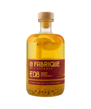 Rhum Arrangé - N°08 Orange & Fruit de la Passion - 70cl